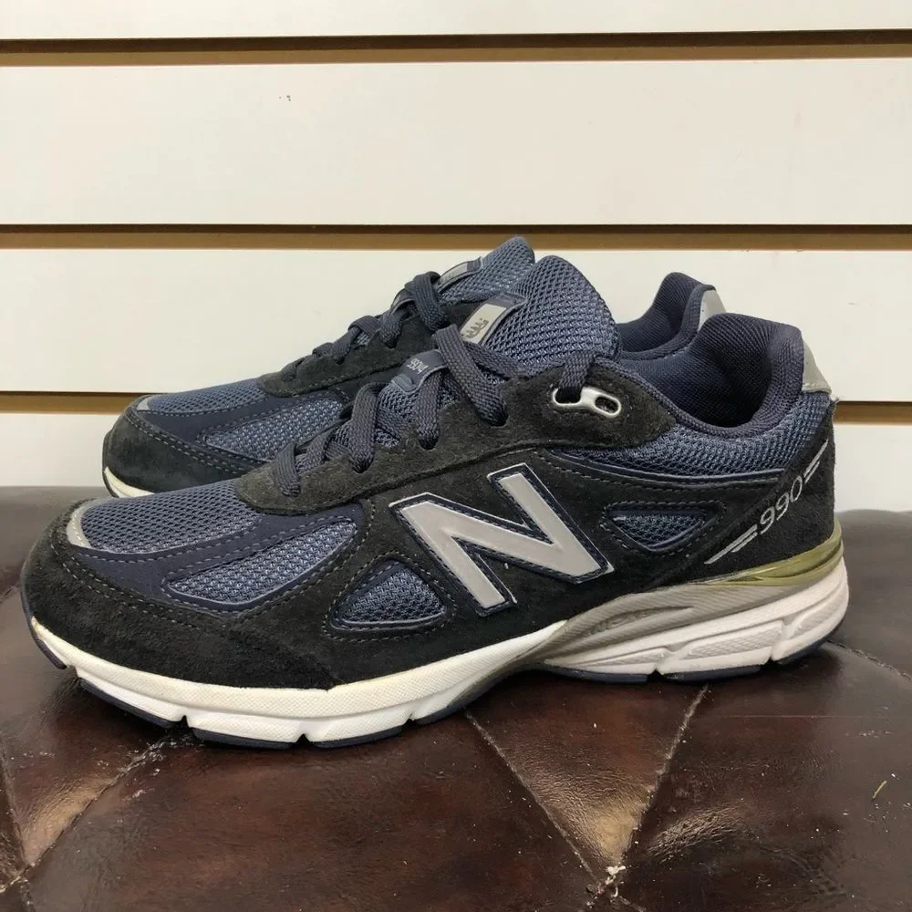 New Balance 990v4 Navy White MADE IN USA SIZE 6.5 Womens